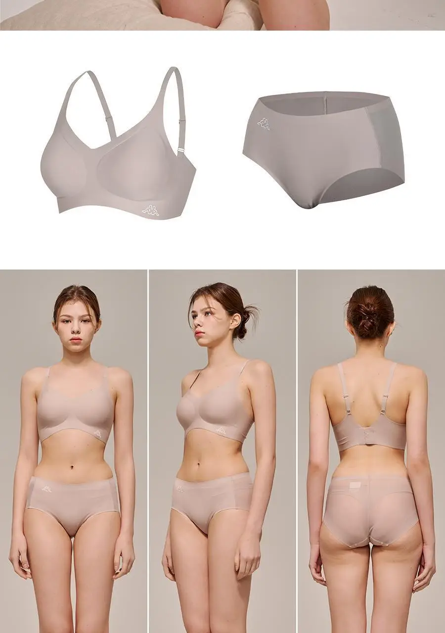 [카파] 여성 소프트 슬림 브라 팬티 세트 택일 상세페이지 6